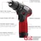 Acdelco G12 K5 Combo 3/8" Drill Driver+ 1/4"Impact Driver, 2-battery ARI12105-K5 - alternate 4